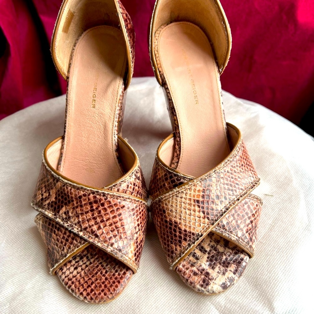 Kurt Geiger snake sandals